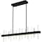 Quoizel Regal Linear Chandelier Led Light Matte Black PCRGL138MBK - alternate 1